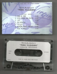 SHAGGY Pure pleasure USA 1992 ADVNCE PROMO CASSETTE TAPE MINT Never Played - Picture 1 of 1