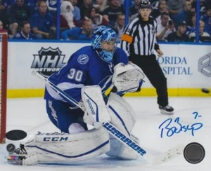 Signed 8x10 BEN BISHOP Tampa Bay Lightning Autographed Photo - COA - Picture 1 of 1