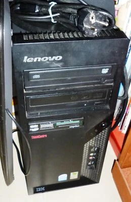 LENOVO PC completo INTEL Core i5 QUAD 8gb RAM 1Tb Win10 wireless speakers DVD-RW - Immagine 1 di 4