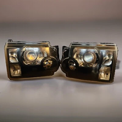 Re-conditioned Land Rover Discovery 3 headlights Xenon 2004-2009 Black Headlight - Image 1 of 4