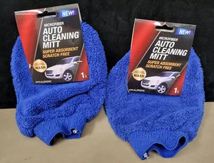 Microfiber Auto Cleaning Mitt 2 pack - Picture 1 of 2