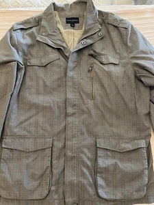Abrigo Chaqueta de Campo Militar XXL De Colección Banana Republic Otoño Para Hombre a Cuadros - Imagen 1 de 15
