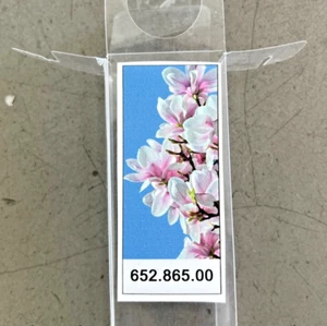 Textilbanner Stoffplane Textildruck Magnolie Frühling Magnolienblüten weiß - Bild 1 von 4