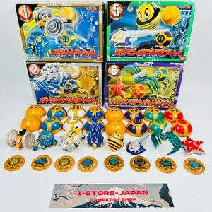 Power Rangers Ninja Storm Hurricaneger 4 set Karakuri Ball BANDAI JAPAN - Picture 1 of 21