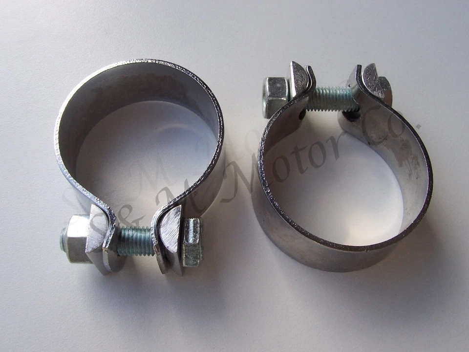 EXHAUST MUFFLER 管夹 1 5/8" TRIUMPH T100 T120 BSA NORTON 70-2271 — 第 1/1 张图片