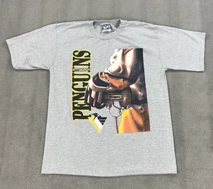 VINTAGE Pittsburgh Penguins Shirt Lee Sport Mens XL Single Stitch 90s USA Made - Picture 1 of 8