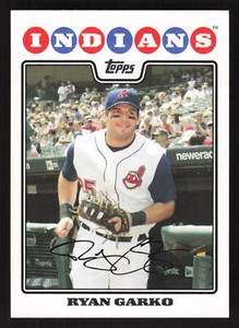 2008 Topps   Ryan Garko #216 Cleveland Indians