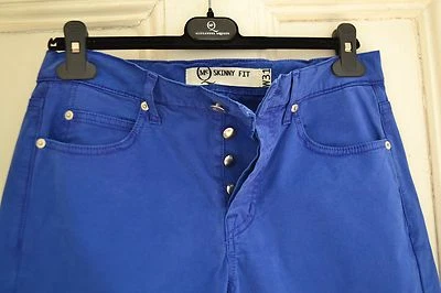 MENS GENUINE ALEXANDER MCQUEEN JEANS IN BLUE 31 " W 32 - Image 1 of 4