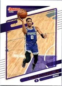 2021 Donruss #43 Tyrese Haliburton Holo Green and Yellow Laser - Picture 1 of 2