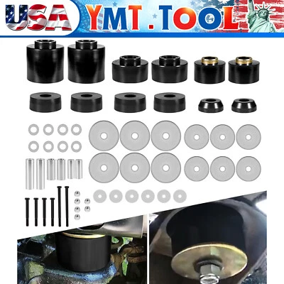 Body Mount Bushing Set Polyurethane for Ford F-150 F-250 F-350 2/4WD 1980-1998 - Изображение 1 из 4