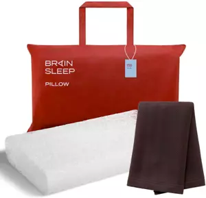 Brain Sleep pillow Personalized fit Super Clean Sustainable From Japan - Picture 1 of 3