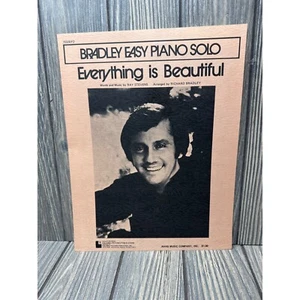 Bradley Easy Piano Solo Sheet Music: "Everything Is Beautiful" By Ray Stevens - Picture 1 of 4
