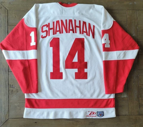 Vintage Pro Player Detroit Red Wings Brendan Shanahan #14 Official NHL Jersey XL Cover