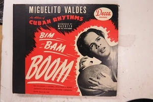 Miguelito Valdes  - DECCA ALBUM 344 -  Cuban Rhythms - 4x78 RPM - Picture 1 of 18