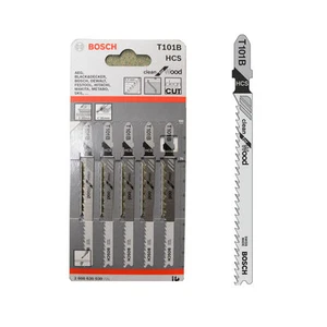 Bosch 5Pcs Jigsaw Blade T101B HCS clean for Wood 2608630030 - Picture 1 of 3