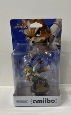 Figura Personaje Fox Nintendo Amiibo Super Smash Bros Series Foto 1 de 4