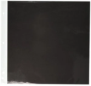 Pioneer 12x12 Black Memory Book Refill Pages 5 Pack (Same Shipping Any Qty) - Picture 1 of 3