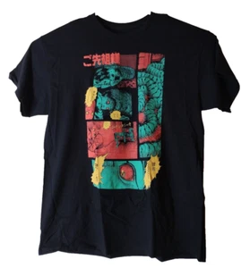 T-shirt Junji Ito Collection uomo XL nera anime horror girocollo manica corta - Foto 1 di 10