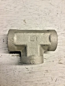 PARKER 8JW-SS Weld-Lok 1/2" Tube O.D. Tee Socket Weld Stainless Steel Fitting - Picture 1 of 7