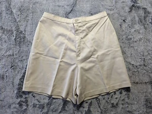Vintage Levi Strauss & Co hoch geschnittene Damenshorts Größe 16 beige - Bild 1 von 11