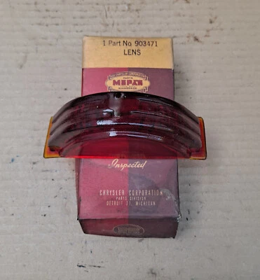 1941 Chrysler New Yorker Imperial Royal Windsor новый из старых запасов MoPar центр стоп лампа объектив - Изображение 1 из 3