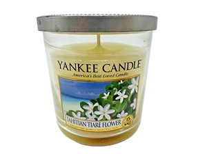 New YANKEE CANDLE TAHITIAN TIARE FLOWER JAR CANDLE 1 Wick Retired 7oz - Picture 1 of 3