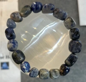 Sodalite Nugget Bracelet  - Picture 1 of 4
