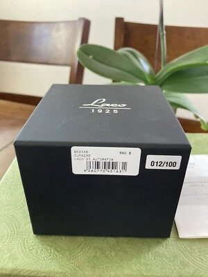 Laco Curaçao ограниченного тиража бирюзовый циферблат / браслет из нержавеющей стали часы - Изображение 1 из 4