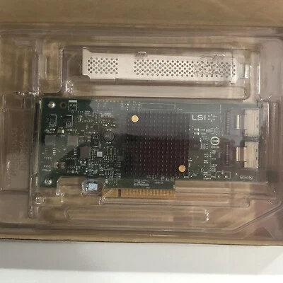 New LSI MegaRAID SAS2308-8I 9217-8I 8-Port External 6Gb/s SAS/SATA RAID Card - Image 1 of 3