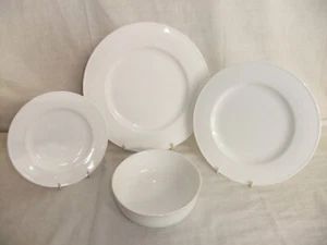 John Lewis - dishwasher & microwave safe white china modern tableware - 7B3B - Picture 1 of 7