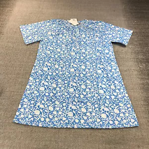 New Oliphant Dress Women Medium Pocket Dress Blue White 1107V Shift Canary C3454 - Picture 1 of 9
