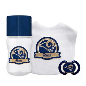 BabyFanatic - Los Angeles Rams - Officially Licensed NFL 3-Piece Gift Set - Picture 1 of 3
