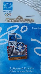 BALONMANO - PIN OLÍMPICO ATENAS 2004 - ¡MUY RARO! Hecho por Trofe - Imagen 1 de 1