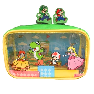 Universal Studios Japón Nintendo Bolsa Bolso Mario Luigi Yoshi Melocotón Margarita NUEVO - Imagen 1 de 3