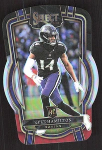 4346I 2022 Panini Select #294 Kyle Hamilton Black and Red Prizm Die Cut - Bild 1 von 2