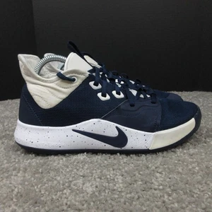 Nike Sneakers Uomo Taglia 7 US PG 3 TB Midnight Navy Scarpe da Basket Scarpe da Ginnastica - Foto 1 di 12