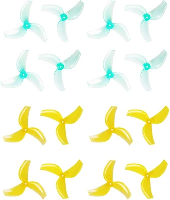 40Mm 1611 3-Blade PC Propeller 1Mm 1.5Mm for RC FPV Freestyle Tinywhoop Drones D - Image 1 of 4