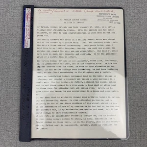 My Father George Hetzel History Book By Lila Hetzel Scalp Level Founder Artist - Picture 1 of 4