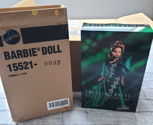 Barbie Emerald Embers [15521] The Jewel Essence Collection de Bob Mackie en caja original - Imagen 1 de 8