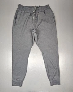 Vital Proteins Joggers Mens Large Gray Performance Soft Lightweight Stretch - Picture 1 of 7