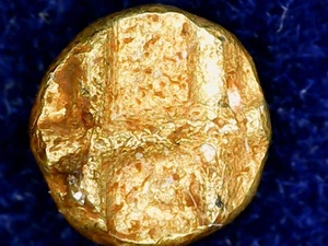 Rare India Gold Bele – 1336–1646 CE – Historic Gold Coin – Free Shipping - Picture 1 of 3