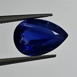 Certified 2.21ct Natural Ceylon Sapphire Royal blue color collection gem - Picture 1 of 6