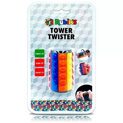 Rubik's Tower Twister Puzzle Genuine Brain Teaser Fidget Game - New/Sealed - Image 1 of 2