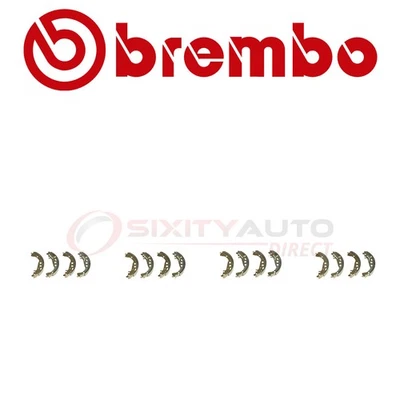 4 pc Brembo Rear Drum Brake Shoe for 2004-2006 Scion xA  - Braking Stopping jf Foto 1 de 4