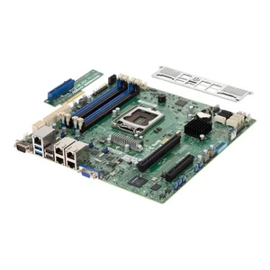 Server Board Supermicro X10SLM LN4F Socket LGA1150 DDR3 Pcie Matx With Riser PCI - Picture 1 of 3