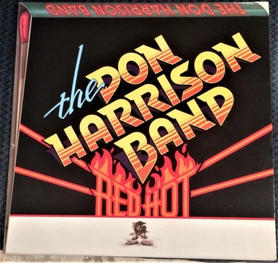 The Don Harrison Band - Red Hot LP - 1976 Atlantic w/ CCR's Cook & Clifford - M- Foto 1 de 2