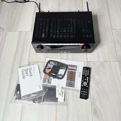 Denon AVR-X1800H 7.2 Channel AV Receiver - 80W/Channel HEOS, WiFi, BT, *NOTES* - Image 1 of 4