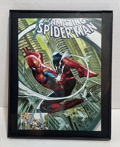 The Amazing Spider Man Comic Wall Art Framed 8" X 10" - Picture 1 of 2