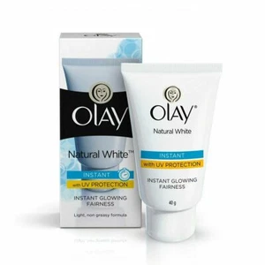 Olay Natural White Light Instant Glowing Fairness Cream 40g + Free Shipping - Picture 1 of 4