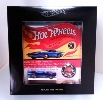 2018 Hot Wheels Red Line Club RLC Original 16 Custom '67 Firebird Blue - Image 1 of 3